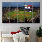 Nationals Park Stadium Canvas Prints Washington Nationals Wall Art,Multi Panels B,Sport Stadium Art Prints, Fan Gift