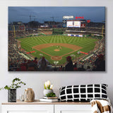 Nationals Park Stadium Canvas Prints Washington Nationals Wall Art,Sport Stadium Art Prints, Fan Gift, Wall Decor