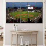 Nationals Park Stadium Canvas Prints Washington Nationals Wall Art,Multi Panels B,Sport Stadium Art Prints, Fan Gift