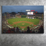 Nationals Park at Night, Stadium Canvas, Sport Art, Gift for him, Fan Gift, Canvas Prints Wall Art Decor