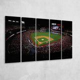 Nationals Park in Washington, Stadium Canvas, Sport Art, Gift for him, Multi Panels B, Canvas Prints Wall Art Decor