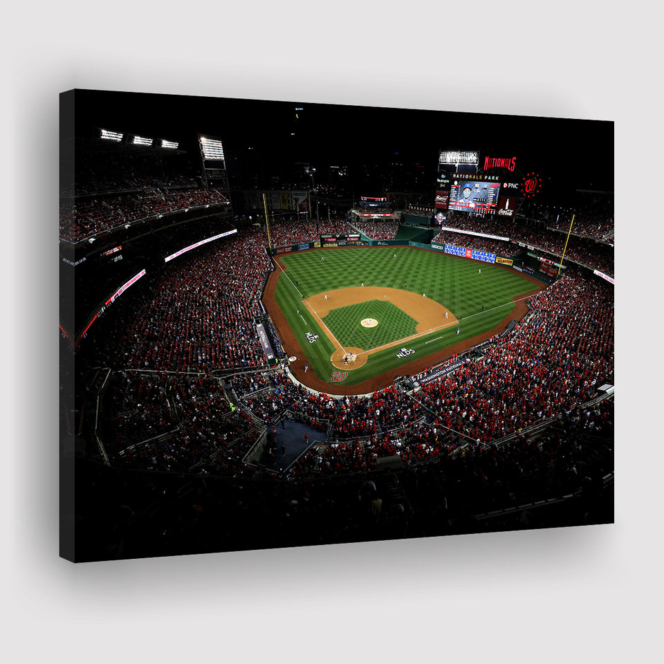 Nationals Park in Washington, Stadium Canvas, Sport Art, Gift for him, Fan Gift, Canvas Prints Wall Art Decor