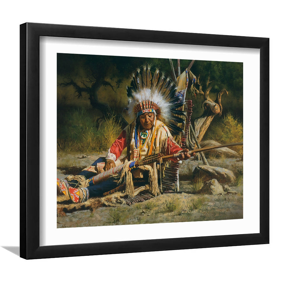 Native American Hammer I Wall Art Print - Framed Art, Framed Prints, Painting Print