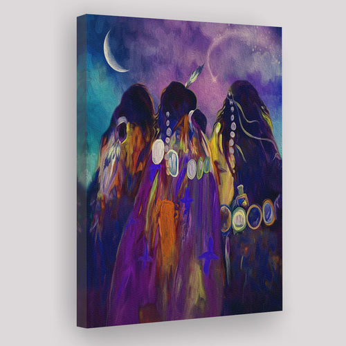 Native American Modern Abstract Art Canvas Prints Wall Art - Painting Canvas, Painting Prints, Home Wall Decor, For Sale
