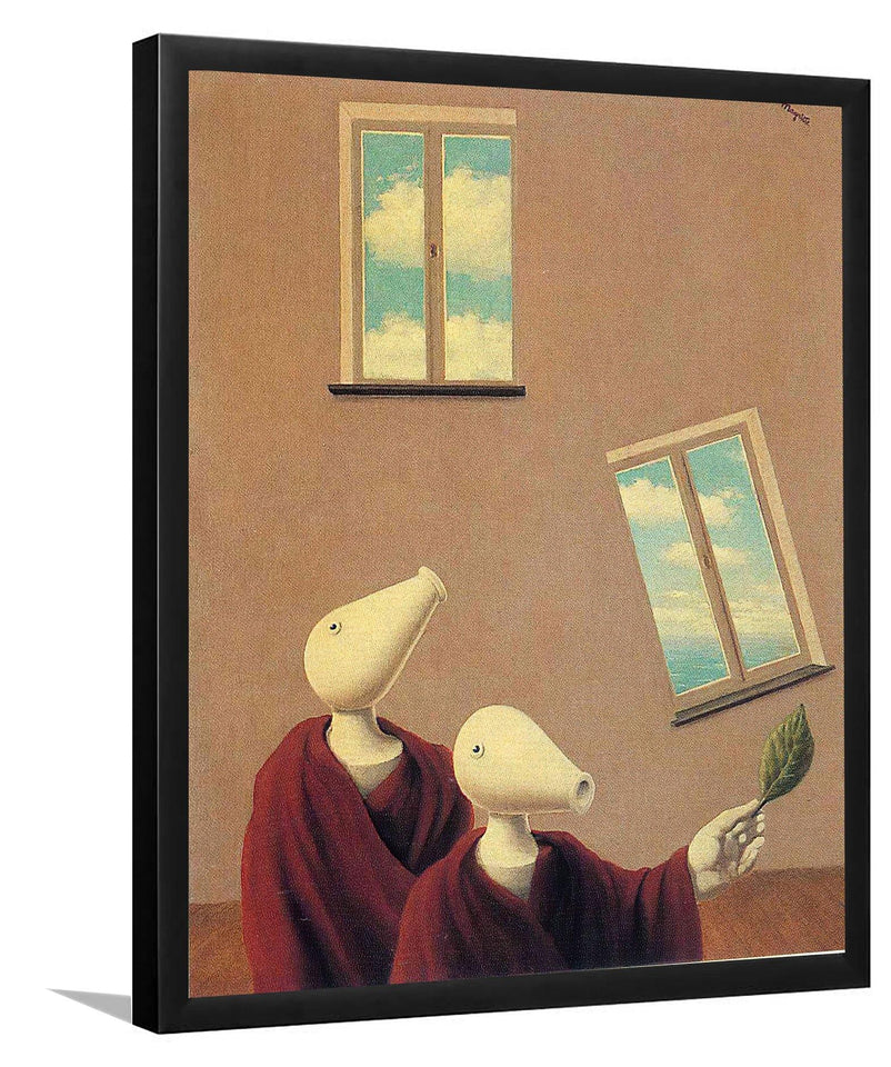 Natural Encounters 1945 by Rene Magritte-Art Print, Frame Art, Plexiglas Cover