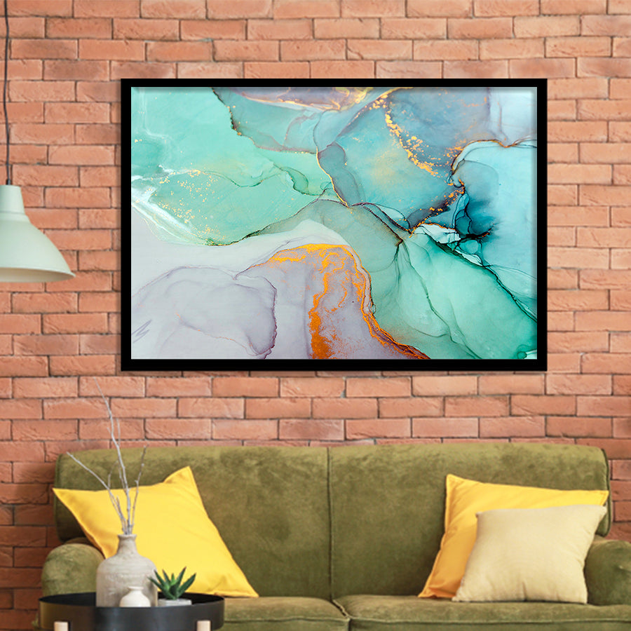 Navy Blue Wall Art Framed Art Prints Wall Art Decor, Framed Picture, Home Decor
