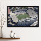 Nebraska Cornhuskers Stadium Framed Canvas Prints Memorial Stadium Wall Art American,Sport Stadium Art Prints, Fan Gift