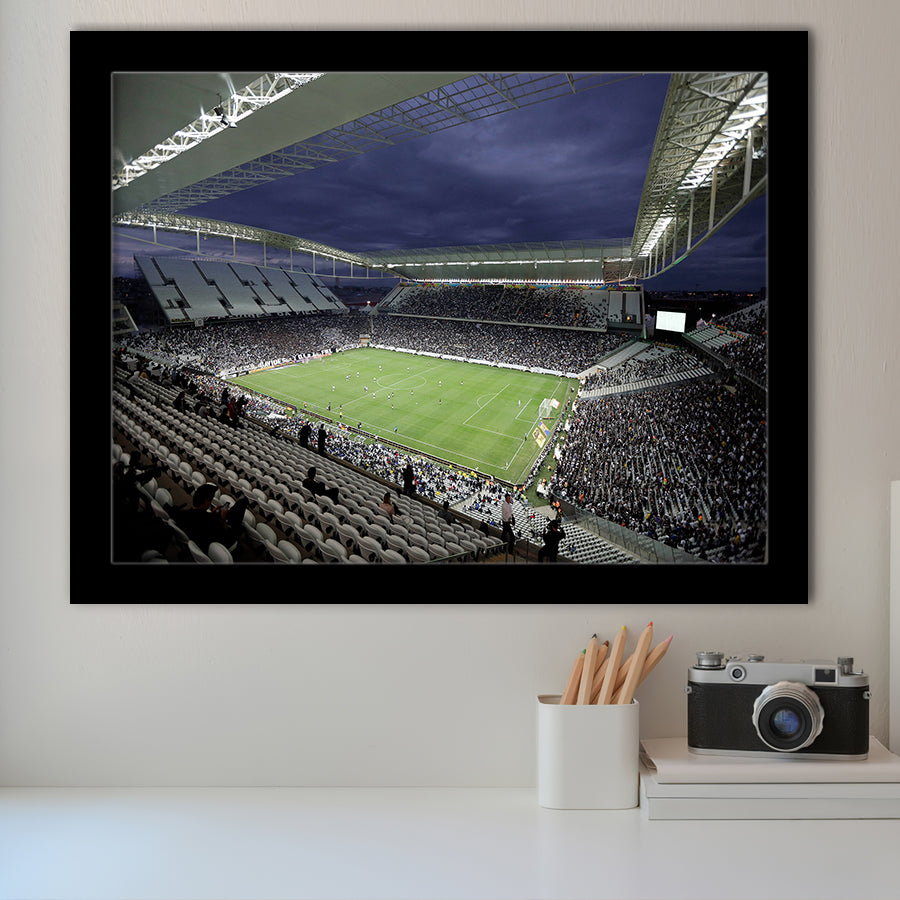 Neo Química Arena, Stadium Canvas, Sport Art, Gift for him,100 Framed Art Prints Wall Art Decor, Framed Picture