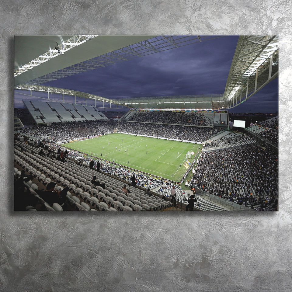 Neo Quimica Arena, Stadium Canvas, Sport Art, Gift for him,V1 Fan Gift, Canvas Prints Wall Art Decor