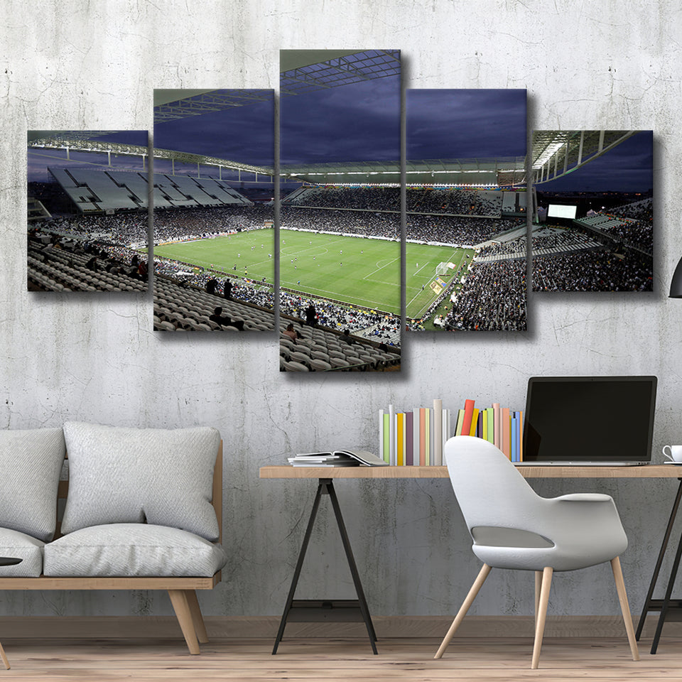 Neo Qu?ica Arena, Stadium Canvas, Sport Art, Large Canvas,V1 Multi Panels, Canvas Prints Wall Art Decor