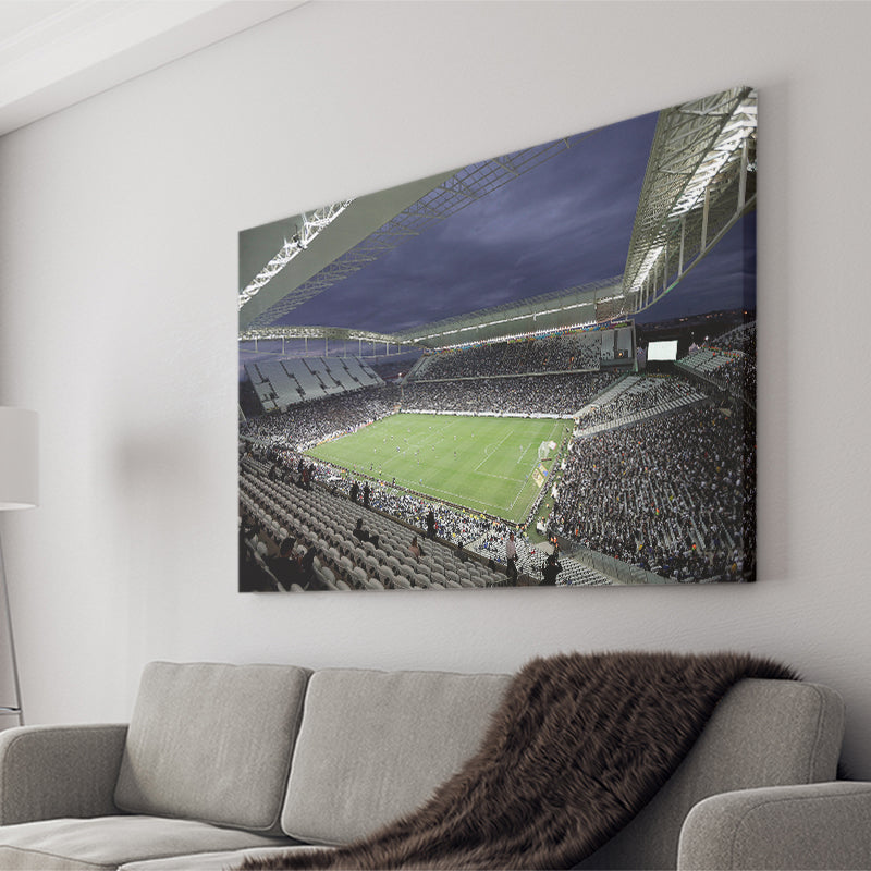 Neo Quimica Arena, Stadium Canvas, Sport Art, Gift for him,V1 Fan Gift, Canvas Prints Wall Art Decor