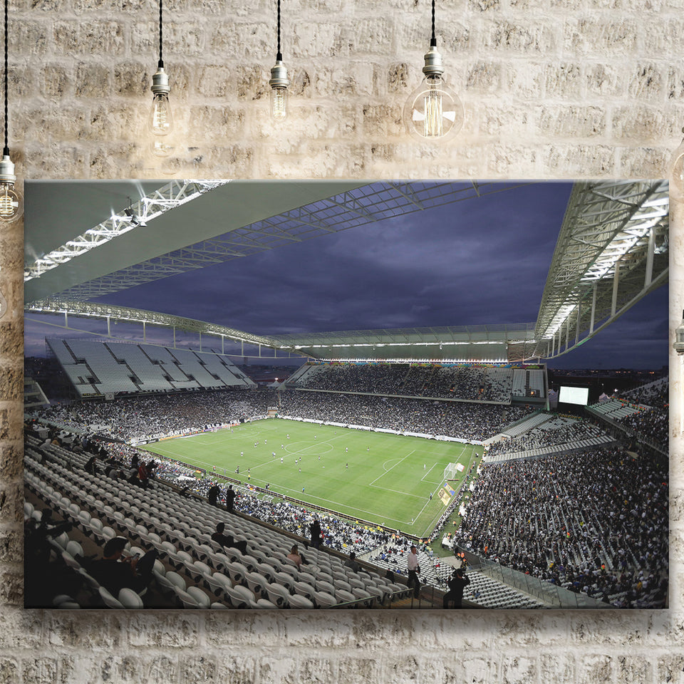 Neo Quimica Arena, Stadium Canvas, Sport Art, Gift for him,V1 Fan Gift, Canvas Prints Wall Art Decor