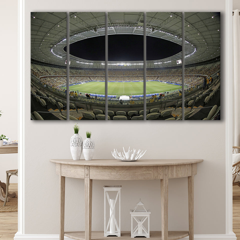 Neo Química Arena, Stadium Canvas, Sport Art, Gift for him, Multi Panels B, Canvas Prints Wall Art Decor