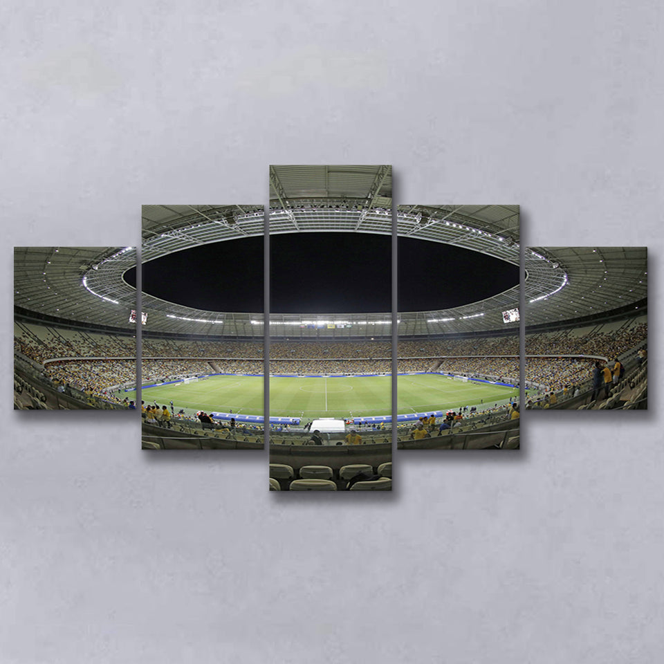 Neo Qu?ica Arena, Stadium Canvas, Sport Art, Large Canvas, Multi Panels, Canvas Prints Wall Art Decor