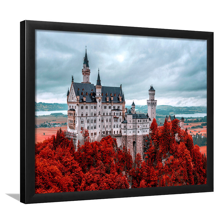 Neuschwanstein Germany Framed Art Prints Wall Art Decor, Framed Picture, Home Decor
