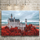 Neuschwanstein Germany Canvas Prints Wall Art Decor - Painting Canvas,Home Decor, Ready to Hang