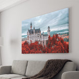 Neuschwanstein Germany Canvas Prints Wall Art Decor - Painting Canvas,Home Decor, Ready to Hang