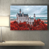 Neuschwanstein Germany Canvas Prints Wall Art Decor - Painting Canvas,Home Decor, Ready to Hang