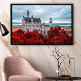Neuschwanstein Germany Framed Canvas Prints Wall Art Decor, Framed Picture, Floating Frame