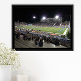 Nevada Wolf Pack Wall Art Mackay Stadium Framed Canvas Prints,Sport Stadium Art Prints, Fan Gift