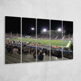 Nevada Wolf Pack Wall Art Mackay Stadium Canvas Prints,Multi Panels B,Sport Stadium Art Prints, Fan Gift
