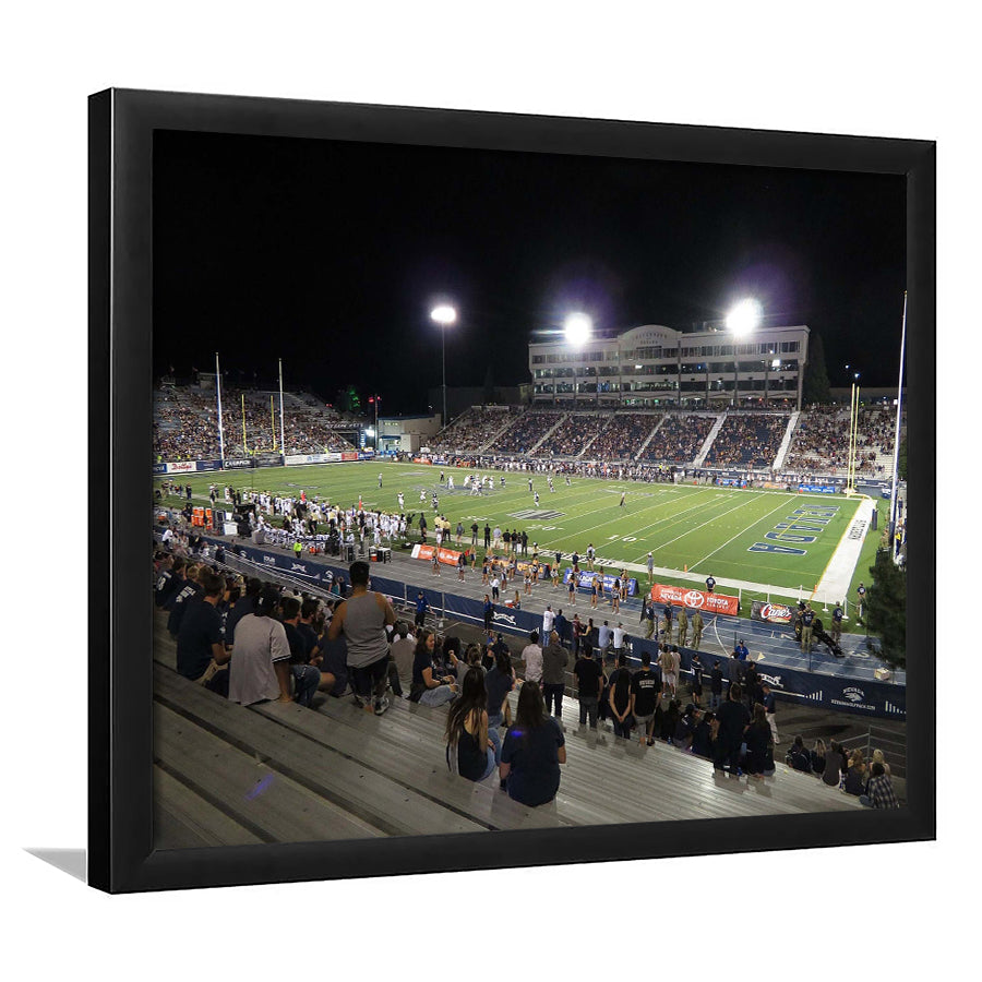 Nevada Wolf Pack Wall Art Mackay Stadium Art Prints,Sport Stadium Art Prints, Fan Gift, Wall Decor
