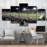 Nevada Wolf Pack Wall Art Mackay Stadium Canvas Prints,Multi Panels,Sport Stadium Art Prints, Fan Gift