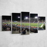 Nevada Wolf Pack Wall Art Mackay Stadium Canvas Prints,Multi Panels,Sport Stadium Art Prints, Fan Gift