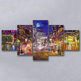 New Orleans Louisiana May V10 5 Pieces Mixed Canvas Prints Wall Art Home Decor