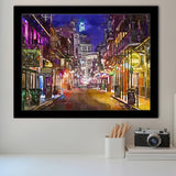 New Orleans Louisiana May V10 City Art Watercolor Framed Art Prints Wall Art Decor,Framed Picture