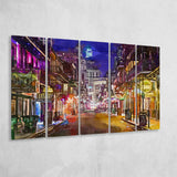 New Orleans Louisiana May V10 5 Pieces Extra Large Canvas Prints Wall Art Home Decor