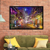 New Orleans Louisiana May V10 City Art Watercolor Framed Art Prints Wall Art Decor,Framed Picture