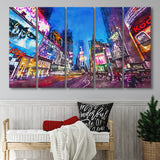 New York City April 5 Pieces Extra Large Canvas Prints Wall Art Home Decor