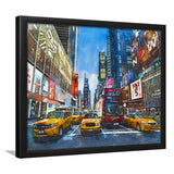 New York City Beautiful City Art Watercolor Framed Art Prints Wall Art Decor,Framed Picture
