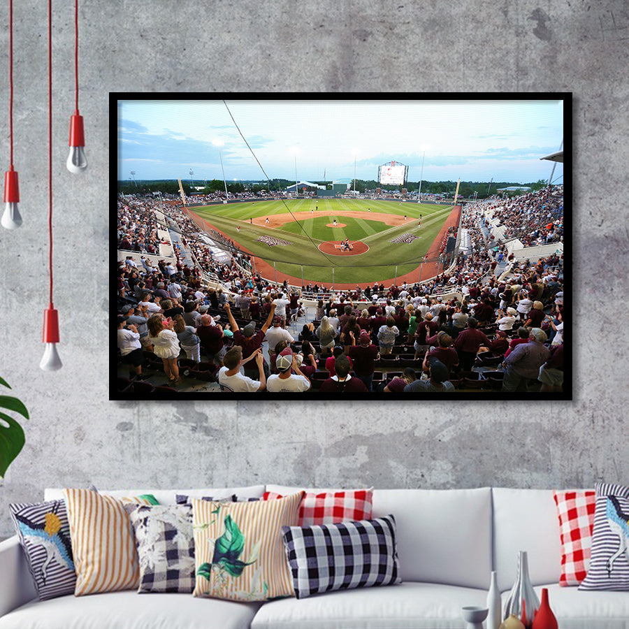 New Dudy Noble Field, Stadium Canvas, Sport Art, Gift for him, Framed Art Prints Wall Art Decor, Framed Picture