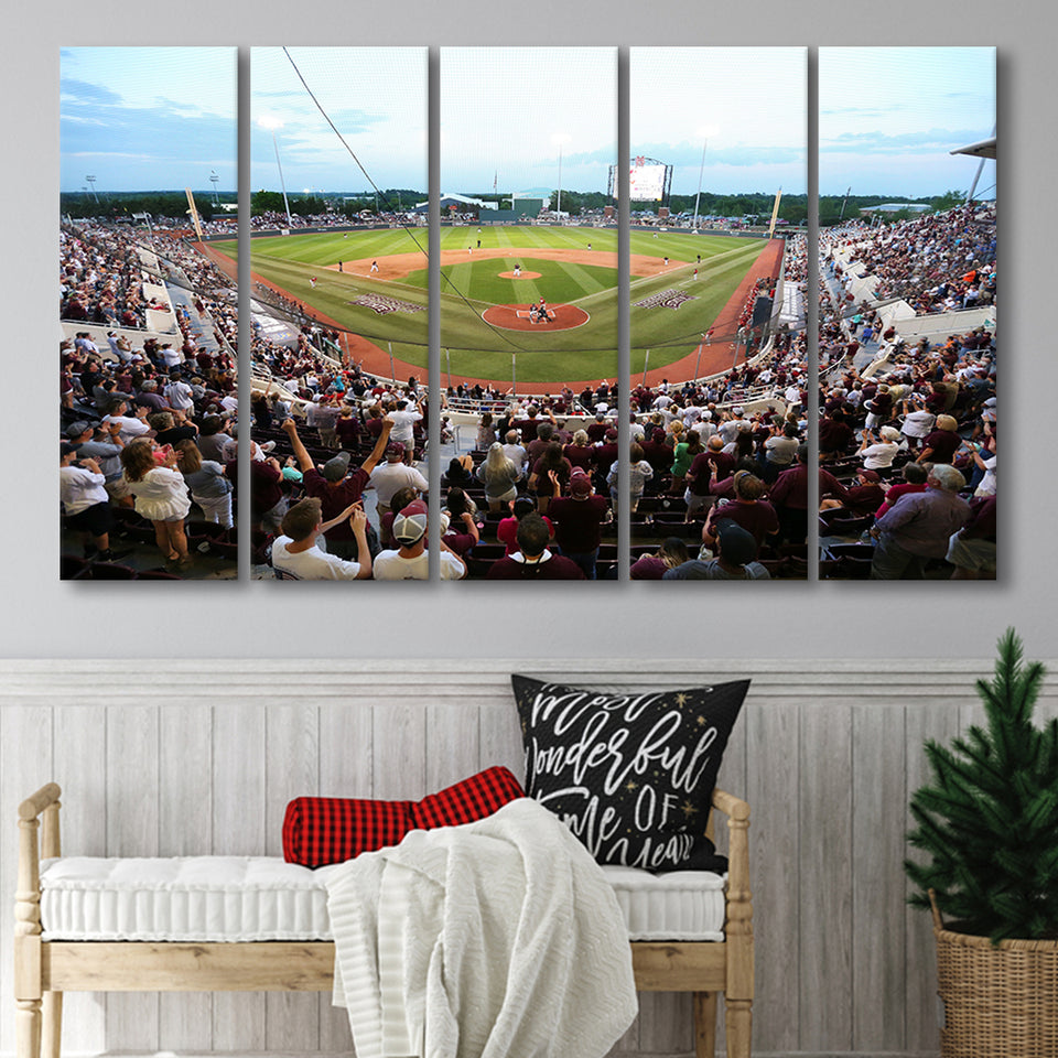 New Dudy Noble Field, Stadium Canvas, Sport Art, Gift for him, Multi Panels B, Canvas Prints Wall Art Decor