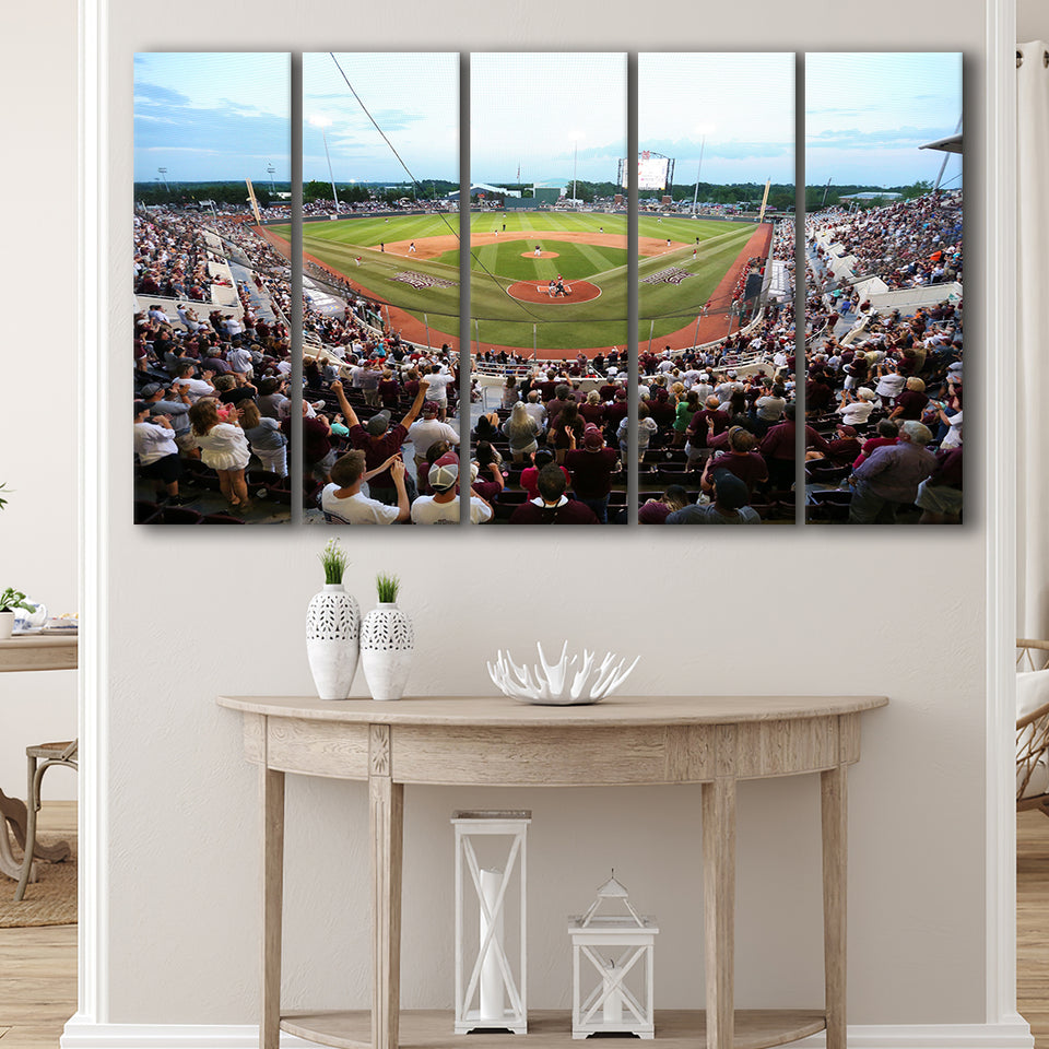 New Dudy Noble Field, Stadium Canvas, Sport Art, Gift for him, Multi Panels B, Canvas Prints Wall Art Decor