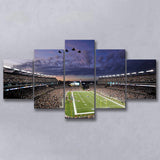 New England Patriot Stadium, Stadium Canvas, Sport Art, Large Canvas, Multi Panels, Canvas Prints Wall Art Decor