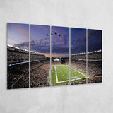 New England Patriot Stadium, Stadium Canvas, Sport Art, Gift for him, Multi Panels B, Canvas Prints Wall Art Decor