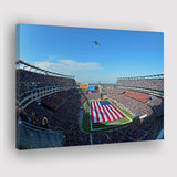 New England Patriots Stadium Canvas Prints Gillette Stadium Wall Art,Sport Stadium Art Prints, Fan Gift, Wall Decor