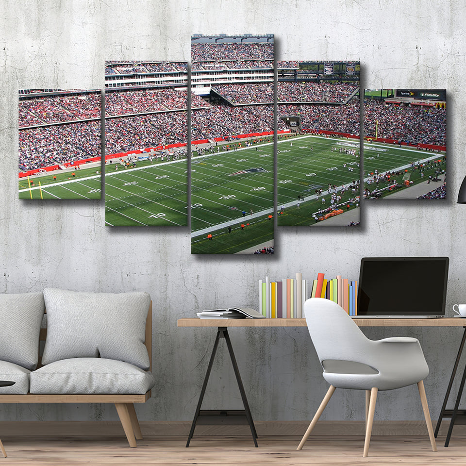 Gillette Stadium - New England Patriots City Print