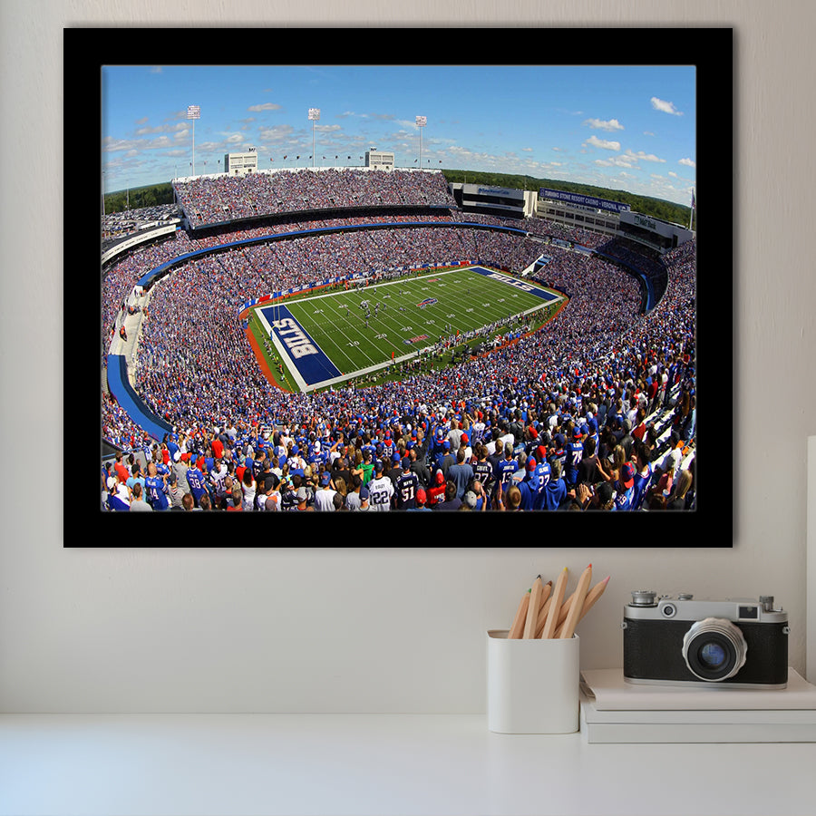 New Era Field Stadium, Stadium Canvas, Sport Art, Gift for him, Framed Art Prints Wall Art Decor, Framed Picture
