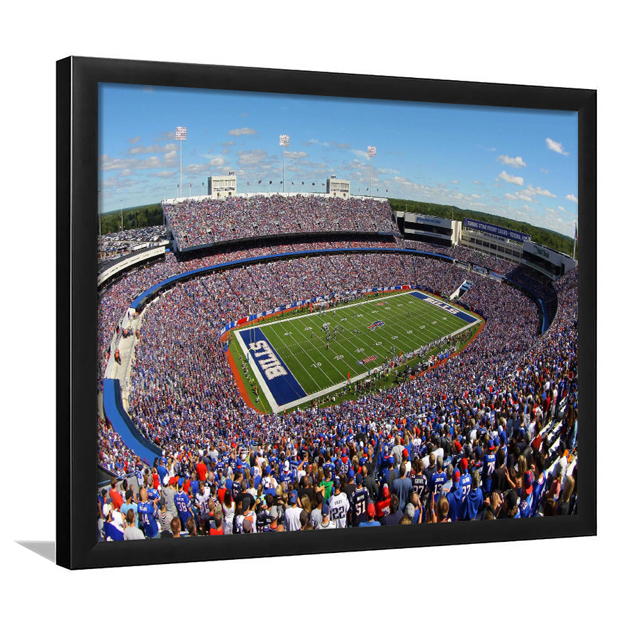 New Era Field Stadium, Stadium Canvas, Sport Art, Gift for him, Framed Art Prints Wall Art Decor, Framed Picture