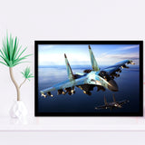 New Flankers Coming Soon Possibly As The Su 40 Framed Art Prints Wall Decor - Painting Art, Framed Picture, Ready to Hang