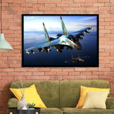 New Flankers Coming Soon Possibly As The Su 40 Framed Art Prints Wall Decor - Painting Art, Framed Picture, Ready to Hang