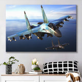 New Flankers Coming Soon Possibly As The Su 40 Canvas Prints Wall Art Decor - Painting Canvas, Art Prints, Ready to Hang