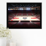 New Mexico Lobos Wall Art Dreamstyle Arena Stadium Framed Canvas Prints,Sport Stadium Art Prints, Fan Gift