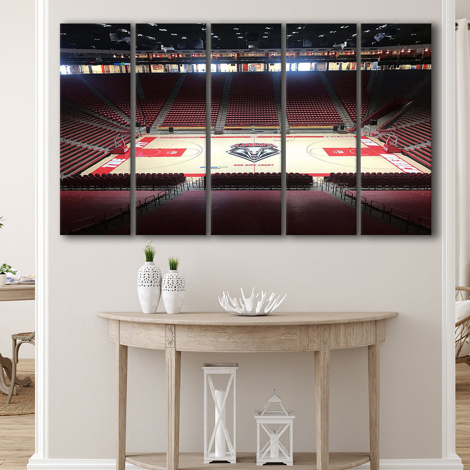 New Mexico Lobos Wall Art Dreamstyle Arena Stadium Canvas Prints,Multi Panels B,Sport Stadium Art Prints, Fan Gift