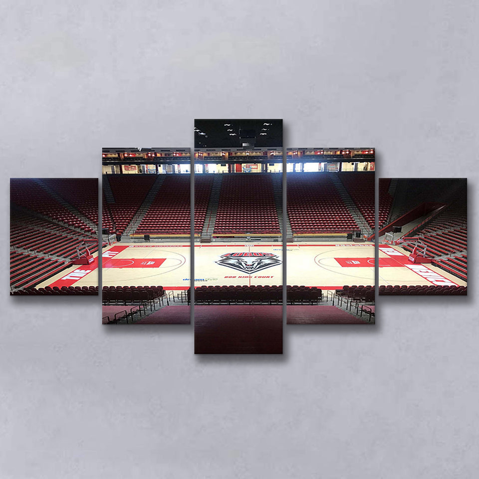 New Mexico Lobos Wall Art Dreamstyle Arena Stadium Canvas Prints,Multi Panels,Sport Stadium Art Prints, Fan Gift