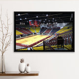 New Mexico State Aggies Stadium Framed Canvas Prints Pan American Center,Sport Stadium Art Prints, Fan Gift